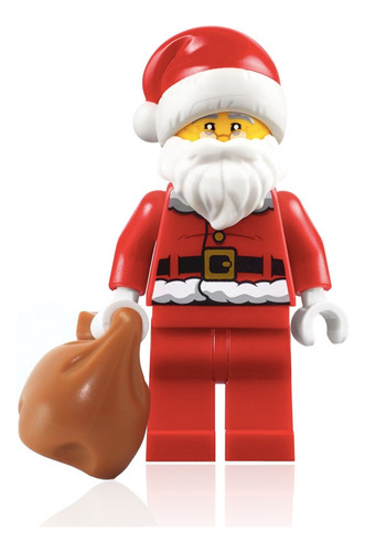 Minifigura De Papá Noel De Lego City Holiday Adviento