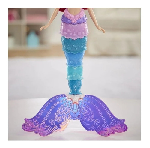 Imagen 4 de 8 de Muñeca Princesa Ariel Sirena Disney Magia Multicolor F0399