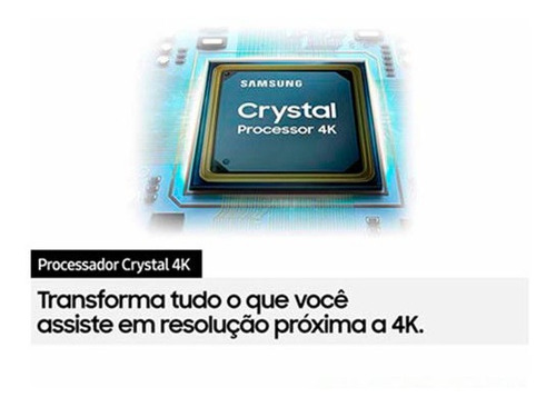 Imagem 9 de 9 de Samsung Smart Tv Crystal Uhd 4k 55 , Slim, Alexa - 55au8000