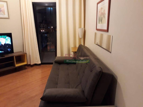 Imagem 7 de 20 de Flat Com 1 Dormitório, 52 M² - Venda Por R$ 250.000,00 Ou Aluguel Por R$ 1.100,00/mês - Jardim São Dimas - São José Dos Campos/sp - Fl0008