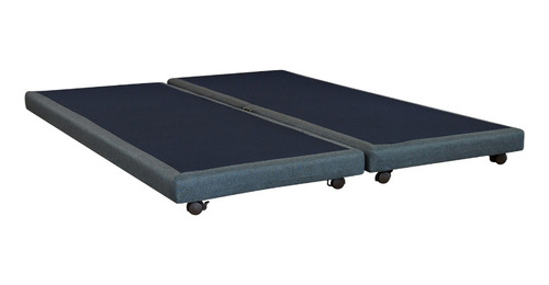 Bases Para Camas 2 Plazas Div / 8 Cm-rueda Divan Cafe 1,2 Cm