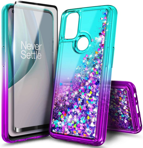 Funda Para Oneplus Nord N100 (color Violeta-celeste)