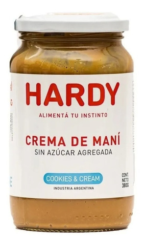 Hardy Crema De Mani De Cookies X 380g - Premium 100% Natural