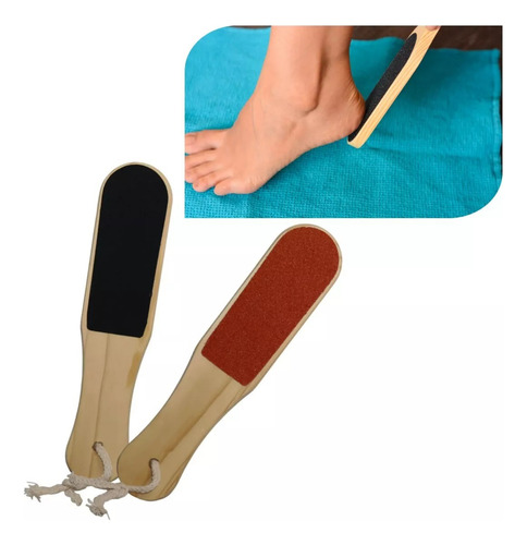 Lima Para Pies Lija Aspereza Elimina Callos Piel Madera