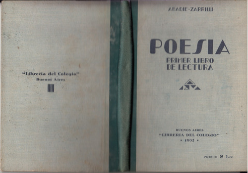 1932 Arte Carmelo De Arzadun Poesia Visual Abadie Zarrilli 
