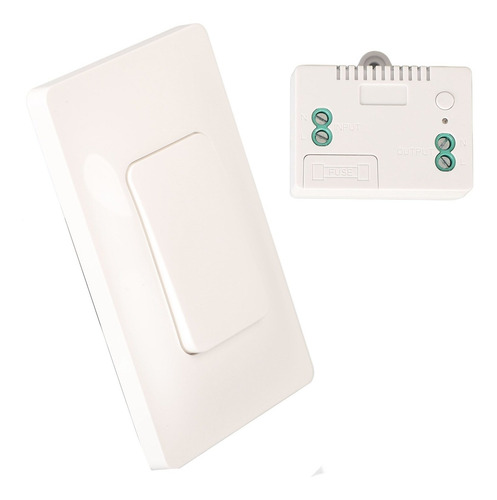 Timbre Inalámbrico Blanco, Autoalimentado, Puerta De Bienven