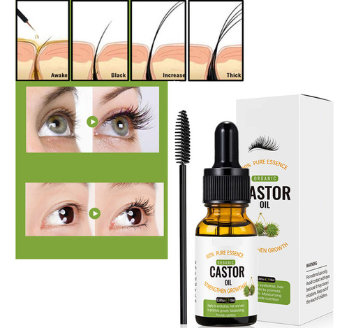 Loción Acondicionadora Para Cejas Y Pestañas, Humectante Sua