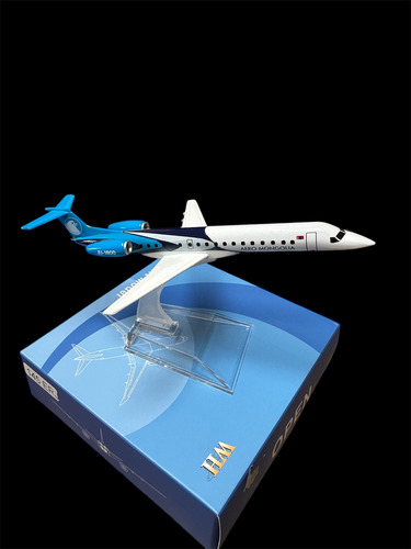 Avión Jet 145 Erj Colección Escala 1:400 En Caja