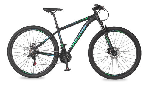 Bicicleta Aro 29 21v Flexus 3.0 Free Action Cor Grafite/Verde