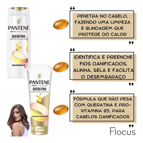 Kit Pantene Pro-v Miracles Óleo Milagroso Tratamento Mascara