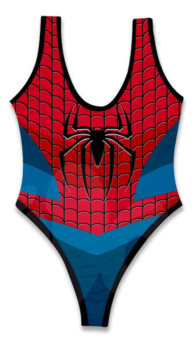 Body Enterizo  Spiderman Dama Por Encargo 