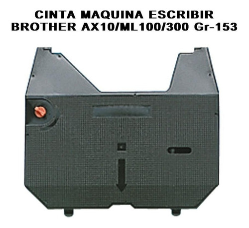 Cinta  Máquina Escribir Brother/ Ax10 Ml100 Gr-153