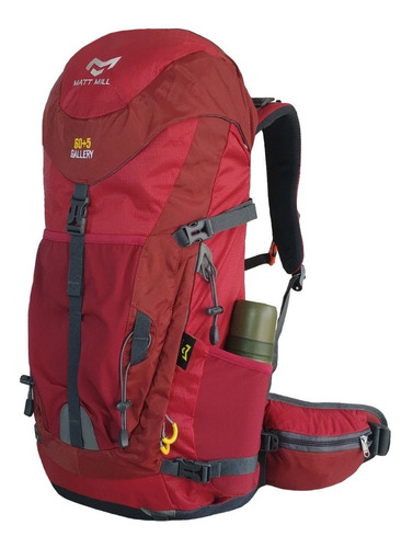 Mochila Hombre Mujer Campera Impermeable Selva 60 Litros Tnf