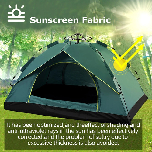 Carpa Toldo Automática 1-2 Personas Térmica Mosquitero -