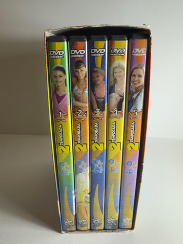 H2o Sirenas Del Mar Serie Segunda Temporada Dvd