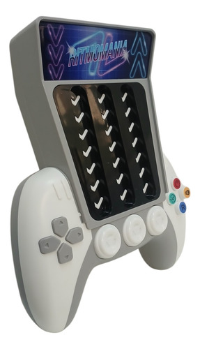 Juego Ritmomania Pop It Electrónico Sensorial Música Toyz Blanco Y Gris