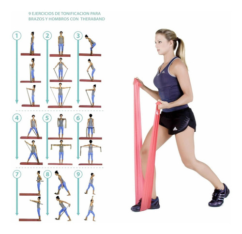 Banda Elástica 100% Latex Yoga 2metros Largo 20cm Ancho.
