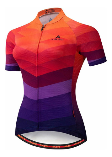 Jersey De Ciclismo Mujer Aogda Camisas De Bicicleta Chaqueta