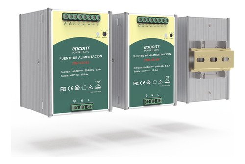 Fuente De Alimentacion 48 Vcc 10 A Función Relay Vcc 480 W