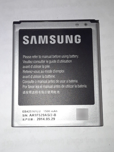 Bateria Samsung Eb425161lu Para Galaxy S3 Mini Y J1 Mini