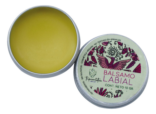 Bálsamo Labial Hidratante De Labios Con Aceite De Coco Tql