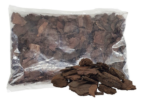 Sustrato Orquídeas Terrarios Corteza De Pino Natural 1kg
