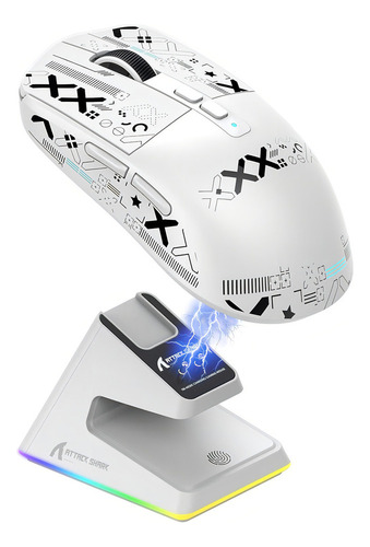M Rato Bluetooth Gamer Attack Shark X6 Pixart Paw3395