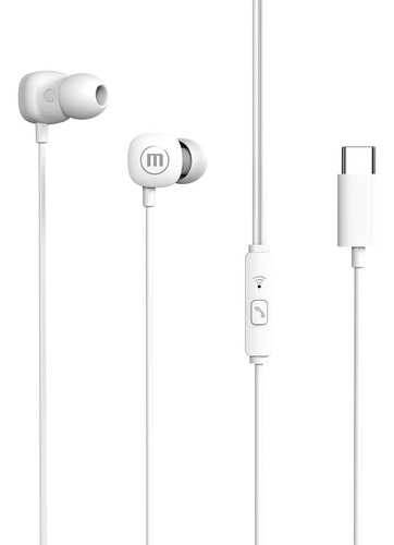 Auriculares Con Conector Tipo C Maxell Square+ Usb-c