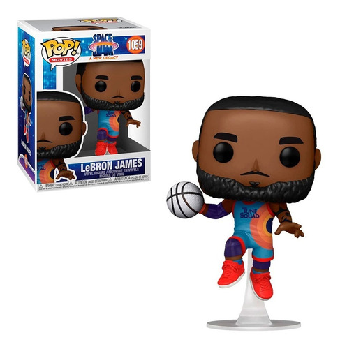 Imagen 2 de 3 de Funko Pop Space Jam A New Legacy - Lebron James Saltando