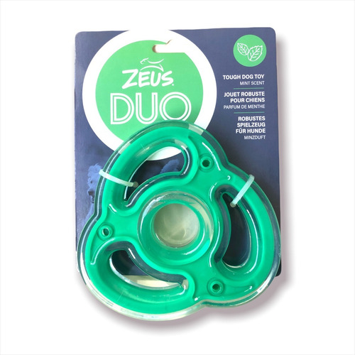 Juguete Duro Para Perros Sabor Menta Zeus Estrella Ninja