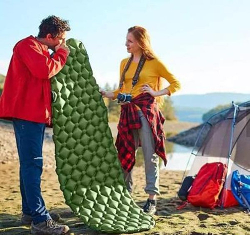 Danmir Almohadilla De Dormir De Camping Colchón Inflable U