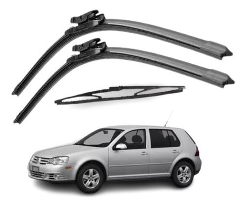 Palhetas Limpador Parabrisa Volkswagen Golf G4 2008 A 2013