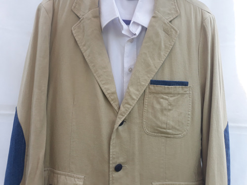 Blazer Casual Verano Hombre Tipo Lino! (Usado)