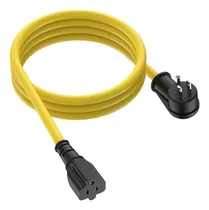Comprar Cable De Extensión De Ángulo Recto De 15 Amperios De Servici