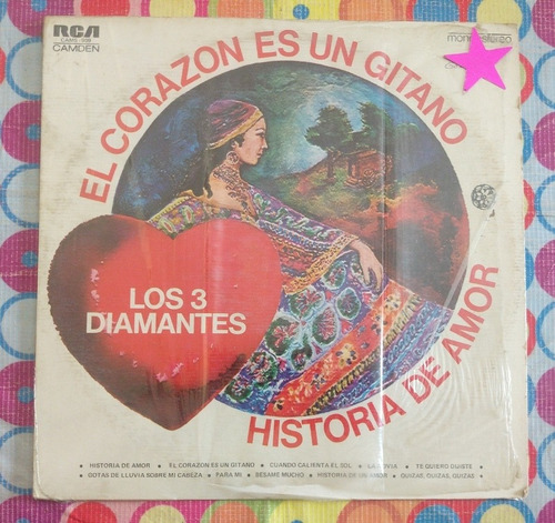 Los Tres Diamantes Lp El Corazón Es Un Gitano