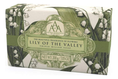 Aaa Floral Lily Of The Valley Triple Milled Soap 200 g Por A