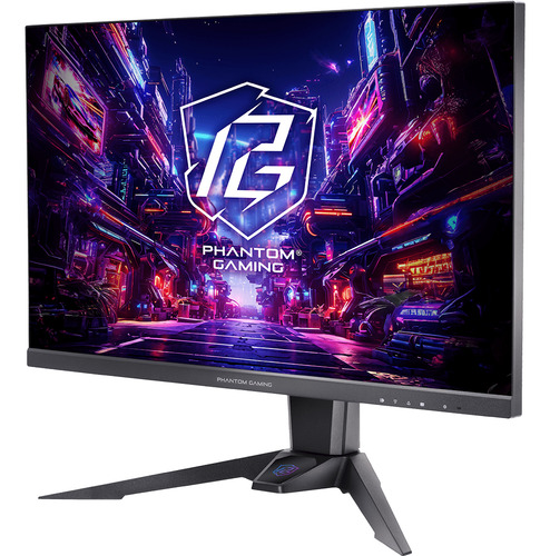 Monitor Gamer Asrock Phantom Gaming Pg27qft2a De 27 Pulgadas 2k (2560x1440) QHD Ips Display 180hz Hdr 400 - Incluye Antena Wifi