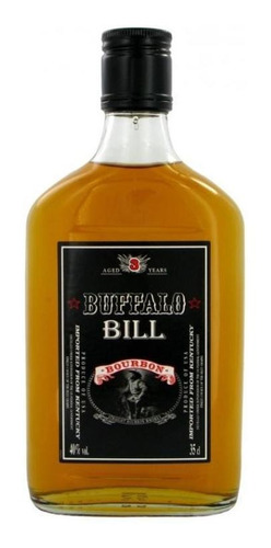 Whisky Importado Buffalo Bill Bourbon 350ml