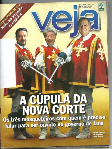 Revista Veja Nº 1776 - A Cúpula Do Corte  - El