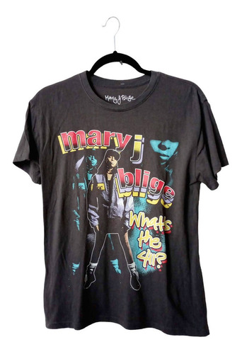 Playera Estampada Mary J Blig Talla S