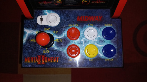 Mini Maquinita Arcade 1up Mortal Kombat Collectorcade Negro (Usado)
