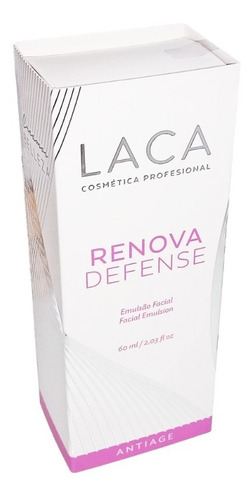 Emulsion Facial Renova Defense Antiage 60ml Laca Momento de aplicación Día Tipo de piel Todo tipo de piel