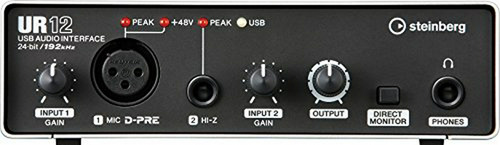 Interfaz De Audio Usb Yamaha Ur12