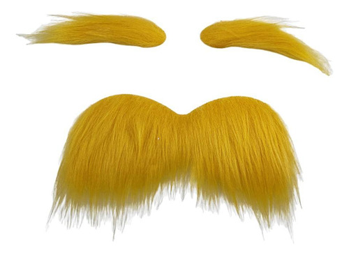 2 Set De Barba Y Cejas Postizas, Facial Para Barba