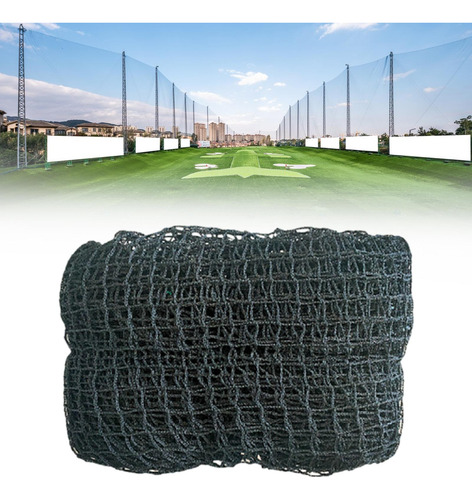 Red De Protección Para Golfistas En Negro 2mx300cm