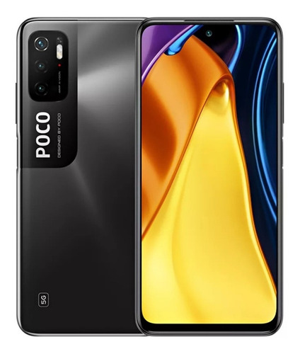 Xiaomi Pocophone Poco M3 Pro 5G Dual SIM 128 GB  power black 6 GB RAM