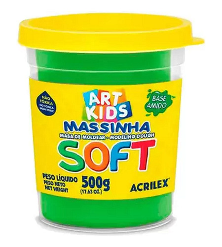 Massa De Modelar Soft 500g