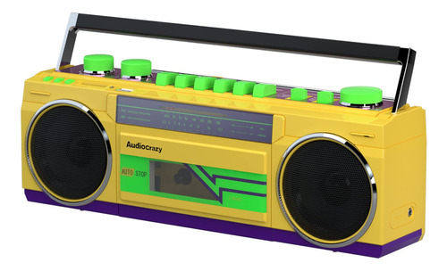 Cassette Boombox - Grabadora De Cinta Am Fm Radio Fm Altavoz
