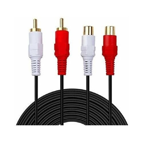 Ghwl Cable De Extensión De Audio Estéreo Chapado En Oro 2 Rc