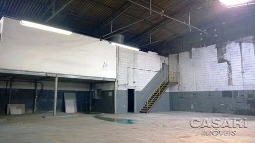 Galpão Comercial Para Locação, Campestre, Santo André - Ga1137. - Ga1137